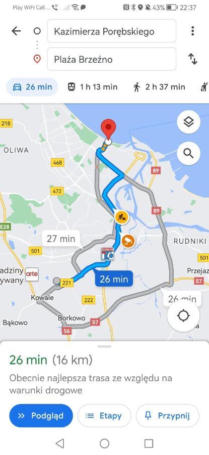 Przytulna Kawalerka Z Ogrodem Apartment Gdansk Ngoại thất bức ảnh