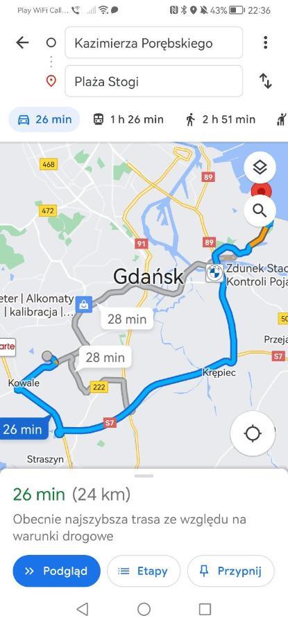 Przytulna Kawalerka Z Ogrodem Apartment Gdansk Ngoại thất bức ảnh
