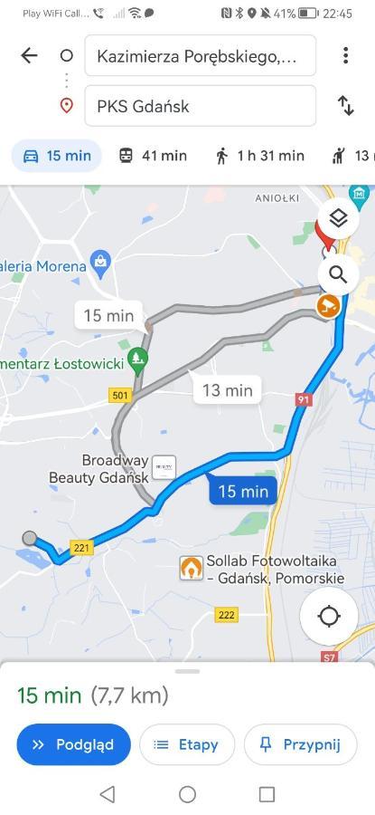 Przytulna Kawalerka Z Ogrodem Apartment Gdansk Ngoại thất bức ảnh